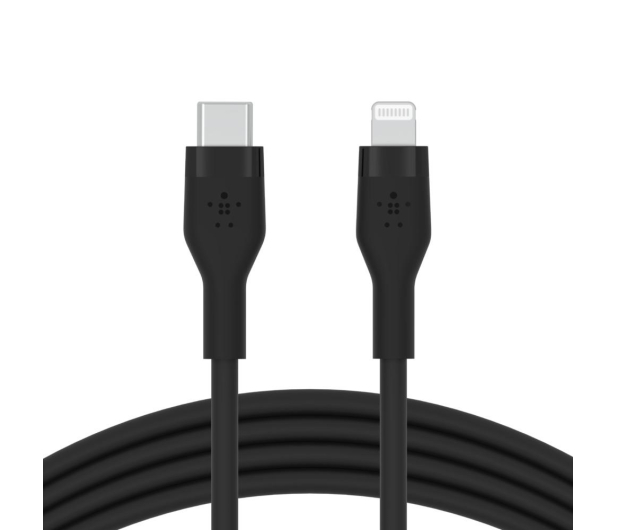 Belkin USB-C - Lightning Silicone 3m Black - 733106 - zdjęcie 4